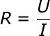 R=U/Iŷķɹʽ